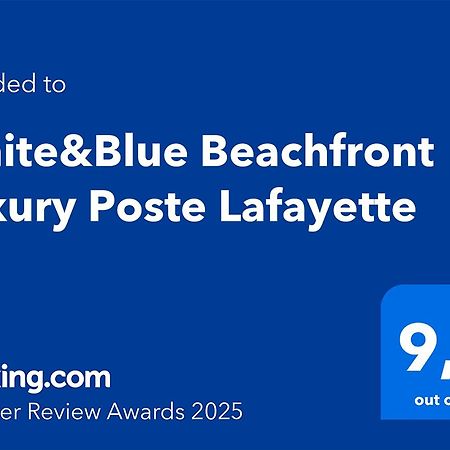 White&Blue Beachfront Luxury ป๊อสเตอ ลาฟาแยตต์ ภายนอก รูปภาพ